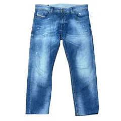 DIESEL THOMMER SLIM-SKINNY 084QG スリム スキニー テーパードデニム ブルー サイズW34 メンズ2XL ディーゼル