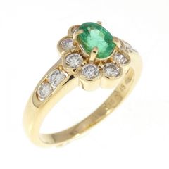 エメラルドカットダイヤモンド type2A リング k18 0.596ct - メルカリ