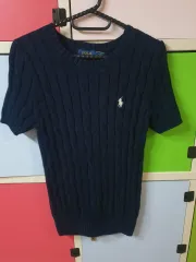 【新品正規品】POLO ラルフローレン ケーブルニット 半袖M ブラック黒 2026年最新】ラルフローレン ケーブルニット 半袖の人気アイテム