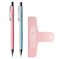 【数量限定】限定 セット レトリコ E (シャープ 0.3mm シャープペンシル & 0.5mm ＋ サクラクレパス ブッククリップ) NS3R5RB-E