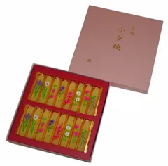 【新着商品】#100650 花アソート16本入 蜜蝋小夕映 鳥居のローソク