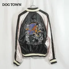 00s 初期DOG TOWN ドッグタウン スカジャン 刺繍 ドラゴン 龍 XL