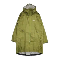 mont-bell パックラップレインコート 1128623 ナイロン ジップアップ コート カーキ レディース モンベル【中古】5-1207M∞