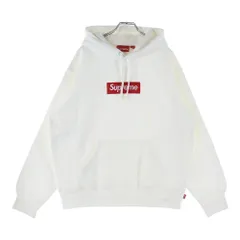 SUPREME (シュプリーム) 21AW Box Logo Hooded Sweatshirt ボックスロゴ フーデッド スウェットシャツ パーカー ホワイト