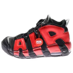 NIKE (ナイキ) AIR MORE UPTEMPO 96 DJ4400-001 エアモアアップテンポ ハイカットスニーカー シューズ ブラック/レッド/ネイビー US10/28cm