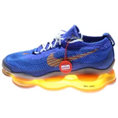 NIKE (ナイキ) AIR MAX SCORPION FK SE ナイキ エア マックス スコーピオン フライニット ブルー/オレンジ US10/28cm DX4768-400