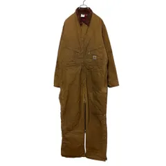 【Carhartt】 中綿キルティングライナー コーデュロイ襟 ダックジャンプスーツ ツナギ S-3994