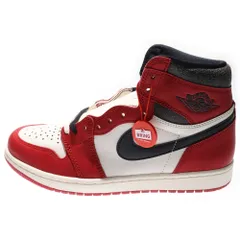 NIKE (ナイキ) AIR JORDAN 1 エアジョーダン1 ハイ OG ロスト & ファウンド シカゴ ハイカットスニーカー レッド/ホワイト US9/27cm DZ5485-612
