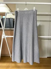 (未使用) レディース ニット ロング スカート F(55-66)