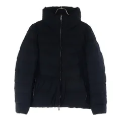 MONCLER (モンクレール) 19AW NEVA ネヴァ スタンドカラー ジップアップ ダウンジャケット ブラック レディース E20934697490 C0194