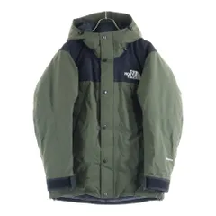 THE NORTH FACE (ザノースフェイス) MOUNTAIN DOWN JACKET ジップアップ マウンテン ダウンジャケット カーキ ND92237