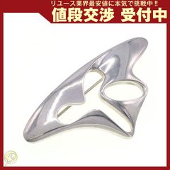 美品 ジョージジェンセン ブローチ サークルフラワー 11-25111115