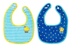 【人気商品】出産祝い 赤ちゃん ギフト タオル スタイ よだれかけ 2段階サイズ調節可能 ふんわり柔らか BBSA91510 綿100% ブルー サッシータオル・ビブセット SASSY(サッシー)