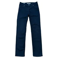 LEVI'S PREMIUM 312 SHAPING SLIM スリム テーパードデニム ブラック サイズ25 レディースS リーバイス プレミアム シェーピングスリム