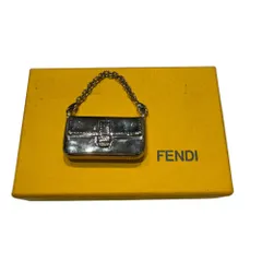 FENDI (フェンディ) バッグ型チャーム レディース シルバー -