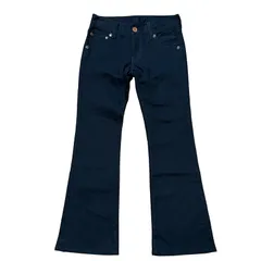 LEVI'S OW596-0005 ブラック ローライズ ブーツカットデニム サイズ27 レディースS リーバイス