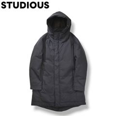 STUDIOUS 700FPラウンドヘムスタンドカラーダウンブルゾン/ジャケット
