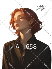 A-1658 メンズ ステッカー sticker 素材 コラージュ collage シール achashop