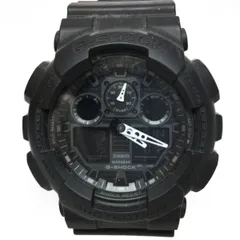 CASIO カシオ G-SHOCK GA-100-1A1JF アナログデジタル 腕時計 ブラック ※中古 【津山店】