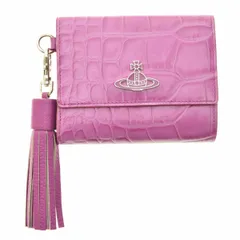 【VIVIENNEWESTWOOD】クロコエンボス 3つ折り財布