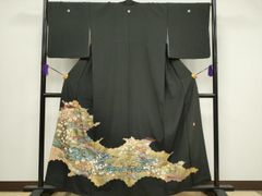 平和屋着物＊夏物 男性 長襦袢 単衣 利休色 綿麻 AABC4844zg - メルカリ