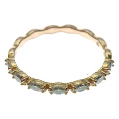 SWAROVSKI (スワロフスキー) クリスタル ツイスト リング 指輪 ゴールド レディース〇