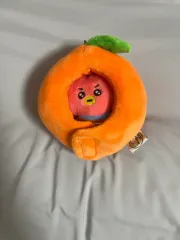 BT21 TATA オレンジ ぬいぐるみ キーホルダー