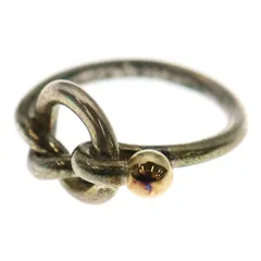 TIFFANY & Co. (ティファニー) ラブノット リング 指輪 Ag925×Au750 シルバー/ゴールド