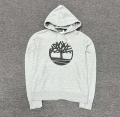 ティンバーランド ビックロゴ フーディー Tシャツ グレー