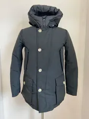 WOOLRICH ウールリッチ ダウンジャケット 黒 ブラック XXS レディース メンズ 中綿　（ME72-3105)のサムネイル