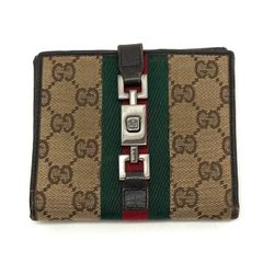 ◇GUCCI◇グッチ GG シェリーライン ジャッキー 二つ折り財布
