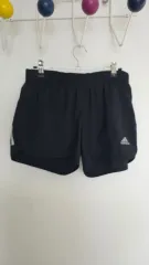 アディダス XS4 エナジー ランニング ハーフパンツ ブラック