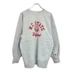 90年代 USA製 Champion チャンピオン REVERSE WEAVE リバースウィーブ スウェット カレッジ ライトグレー(メンズ X-LARGE)中古 古着 V1769