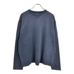 GAP ギャップ 長袖Ｔシャツ 無地 ネイビー(メンズ L)中古 古着 V3240のサムネイル