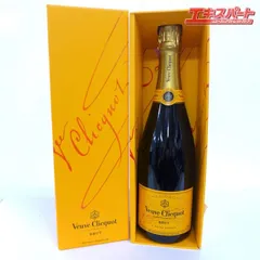 【ゆいとまん様専用】未開栓 Veuve Clicquot ヴーヴ・クリコ イエローラベル ブリュット 750ml シャンパン 12% 箱付き 公田店