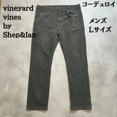 インポート古着　vineyard vines by Shep&Ian コーデュロイパンツ　カーキ　ストレート　Lサイズ　メンズ　【B-2】