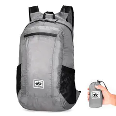 [YAPJEB] 折りたたみリュック 軽量 20L 撥水 大容量 バックパック リュックサック コンパクト ハイキング キャンプ 旅行 登山 スポーツ 通学 通勤 メンズ レディース