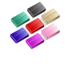 inkostudioシガレットケース 汎用交換 iqos用の ヒートスティックメッキケース タバコ専用カバー タバコ入れ20本入れ 対応 アイコス 互換 加熱式たばこ弾箱 衝突防止 携帯用 便利 薄型 (メッキゴールド)