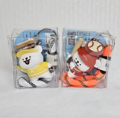 2個まとめ マルチーズ スポーツ 野球 バドミントン キーホルダー