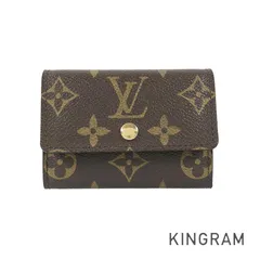ルイ・ヴィトン LOUIS VUITTON モノグラム ポルト モネ プラ M61930 PVC コインケース ju【中古】