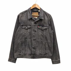 極美品✨L リーバイス 72334 先染めブラック デニムジャケット70506型