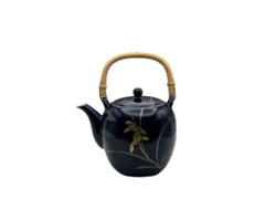 ▽香蘭社　 紺色　 急須　10109