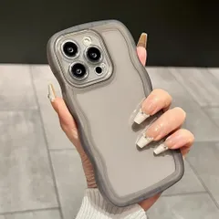 【数量限定】Pro Pro 対応 11 スマホケース 11 透明 アイフォン 可愛い ケース ウェーブ 用の 携帯カバー iPhone 黒