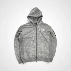 THE NORTH FACE ザ ノースフェイス / SQUARE LOGO FULLZIP ジップアップ パーカー ロゴ 参考定価：13,000+tax SIZE:S