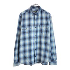 FRONT11201 オンブレレーヨンギャバジンシャツ S - メルカリ