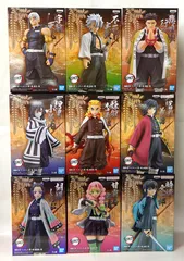 【中古】 鬼滅の刃 フィギュア　絆ノ装　9点セット