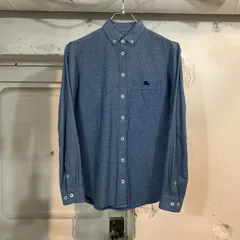 BURBERRY BLACK LABEL / バーバリーブラックレーベル ドット柄 ダンガリーシャツ サイズ9