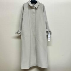 12 TWELVE AGENDA MIMI SPECIAL COLLABORATION トゥエルブアジェンダ ライトメルトン スタンドカラー コート 尾州ウール 58782 サイズ2