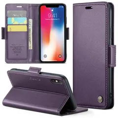 【人気商品】スタンド機能 軽量 カード収納 手触りが良い サイドマグネット 全面保護 人気上品な 耐摩擦 シンプル気質 耐衝撃 ギフト 高PUレザー ， アイフォンxsmaxスマホケース IPhone 携帯カバー xsmax XSMAX財布型 6.5インチ対