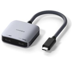 ★Hagibis ARグラス用USB-C変換アダプター 8K@60Hz・4K@144Hz対応 | 100W PD充電/XREAL・Viture・Rokid・iPhone・ROG Ally対応